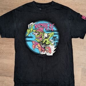 Neff Skateboarding Graphic T-Shirt with Colorful Design